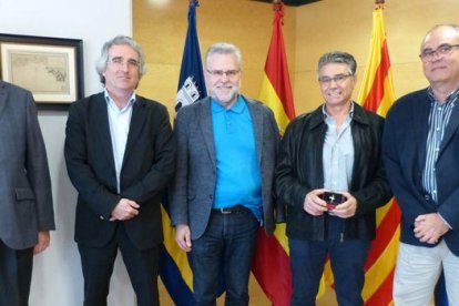 Salou homenatja a Lluis Sánchez en motiu de la seva jubilació