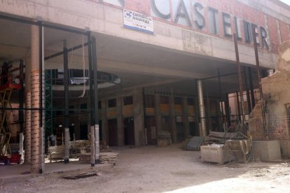 Imatge d'arxiu de les obres del Museu Casteller de Catalunya.