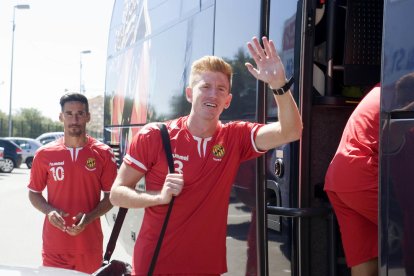 Los jugadores del Nàstic ya están en Peralada