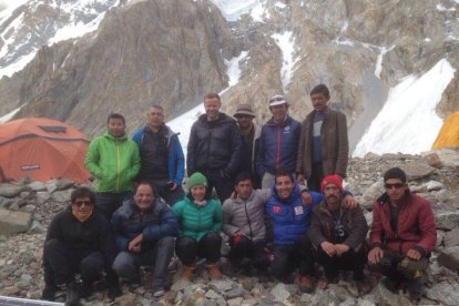 Òscar Cadiach intenta el ataque a la cima del Broad Peak «en una sola carta»