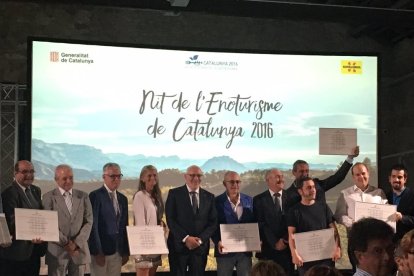 El Cigró d'Or i ViOrigen, entre els guanyadors dels Premis Enoturisme 2016