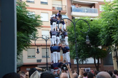 5de7 dels Xiquets del Serrallo a la diada de Sant Pere.