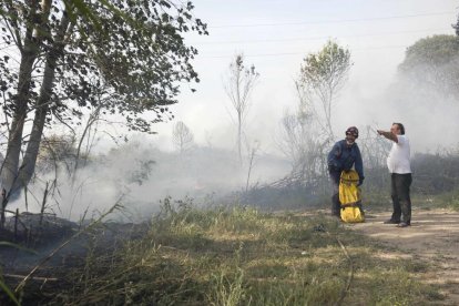 Controlado el incendio de Sant Salvador