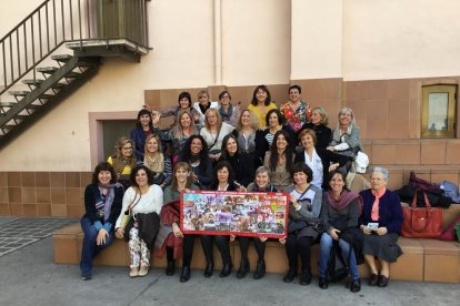 Las exalumnas al encuentro.