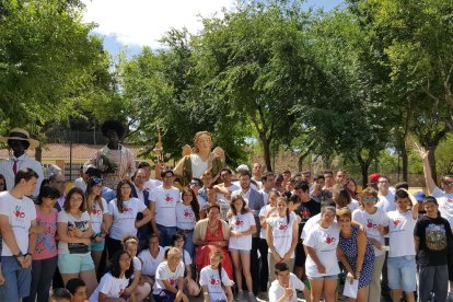 Un Jardí Sensorial i el gegantó Sant Rafael celebren els 50 anys de l'Escola Sant Rafael