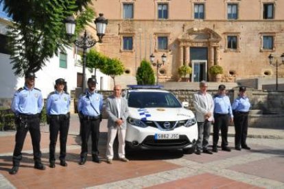 Agents de la Policia Local de Torredembarra.