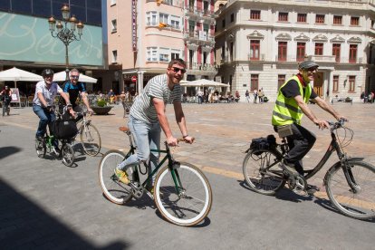 Un recorregut en bicicleta, a càrrec de BiciCamp, completava ahir les activitats de la Ganxet Pintxo.