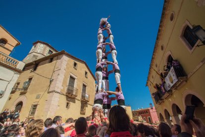 3 de 8 de la Colla Jove Xiquets de Tarragona