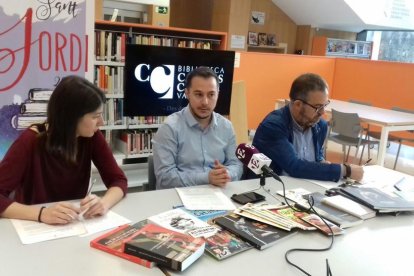 Imagen de la presentación de los actos de Sant Jordi en Valls.