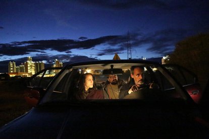 Imagen de una escena del 'teaser' de la película registrado en Tarragona.