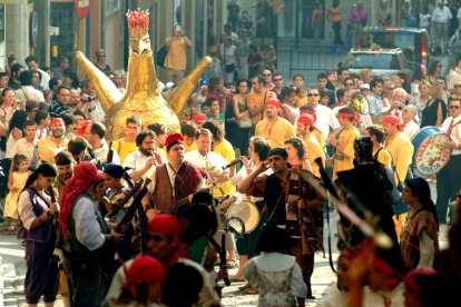 El Àliga de Tarragona es el elemento más protegido y simbólico del Seguici Popular.