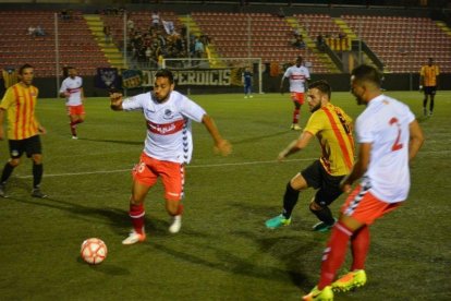 Maloku, durant el Sant Andreu-Nàstic de Copa Catalunya.