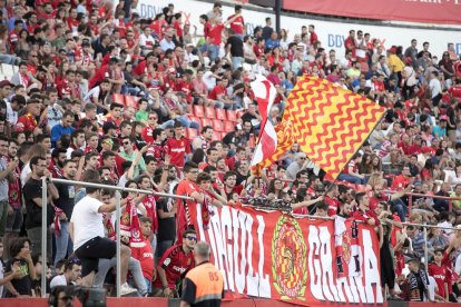 La afición del Nàstic.