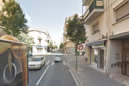 El operativo se va realizado en la avenida Juame I de Reus.