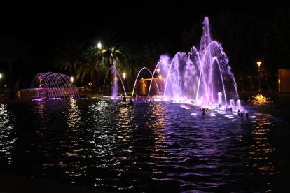 Les fonts de Salou tornaran a oferir el seu espectacle de color i aigua