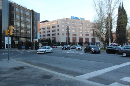 imatge d'arxiu de l'edifici de l'antiga Caixa Tarragona.