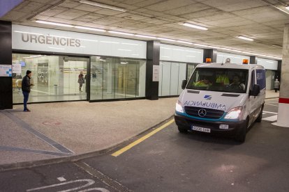 El servei d'urgències de l'Hospital de Sant Joan, en una imatge d'arxiu.