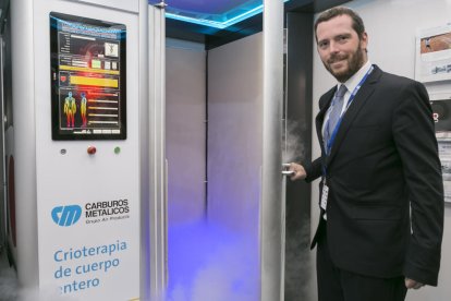 Carburos Metalicos presenta una càmara per a tractaments de crioteràpia de cos sencer