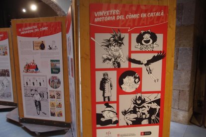 Imatge de l'exposició 'Vinyetes: