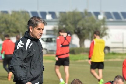 Natxo González, técnico del CF Reus.