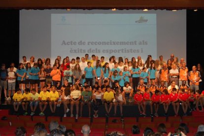 Fotografía de familia del acto del pasado lunes, 3 de julio.