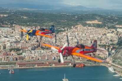 El grup Bravo3 de Repsol tornarà a fer les seves acrobàcies davant la costa tarragonina.