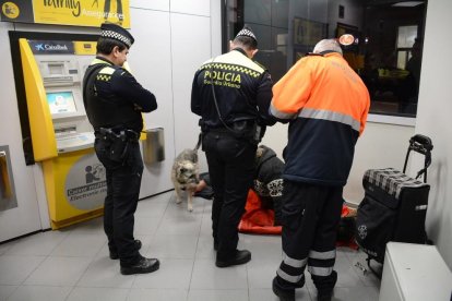 Un dels sensesostre atesos la passada nit a Tarragona.