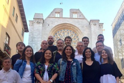 L'equip encapçalat per Jaume Sáez va fer-se una fotografia de família per celebrar la victòria.