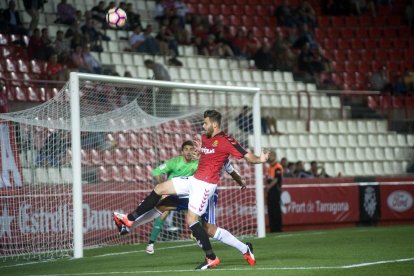 Álex López va ser el millor jugador del Nàstic diumenge a Elx.