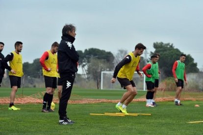 Un entrenament d'aquesta setmana.