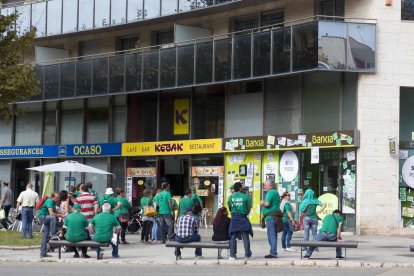 Imagen de archivo de una de las protestas de la PAH.