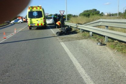 Els ferits han estat traslladats a l'hospital Santa Tecla.