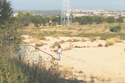 La zona on es produirien els fets que comenten els jubilats és la zona inferior darrere el mercadet.