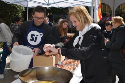 Núria de Gispert, presidenta del Parlament, ha participat a l'acte.