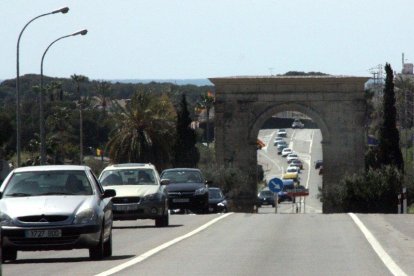 El accidente ha tenido lugar cerca del Arc de Berà.