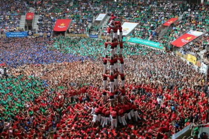 Imagen de archivo de un castillo del Concurso de Tarragona del 2016.