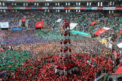 Imagen de archivo del Concurs de Castells del 2016.