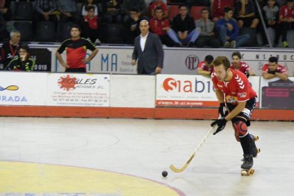 Eloi Mitjans, contra l'Alcobendas.