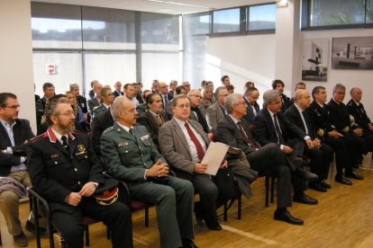 Público asistente al acto de conmemoración de la Constitución en Tarragona.