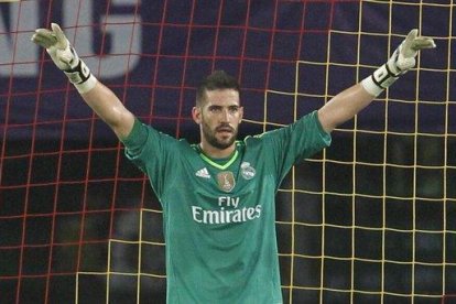 Kiko Casilla, en acció.