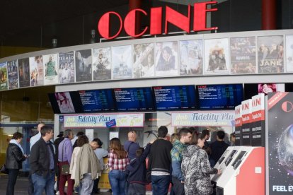 Imatge del cinema que hi ha a les Gavarres de Tarragona.