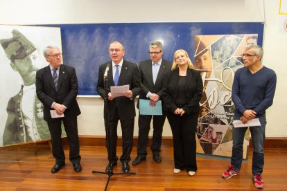 La presentació va tenir lloc a l'Institut Salvador Vilaseca, on Eduard Toda en va ser estudiant.