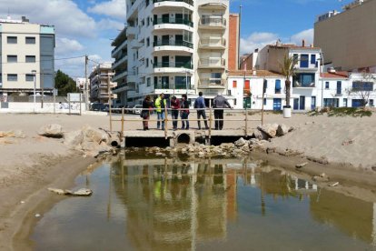 Calafell quiere solucionar los problemas de inundaciones que sufre.