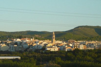 El municipio visto desde la distancia.