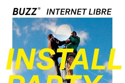 Guifi.net va organitzar una festa per a la instal·lació del repetidor de Bonavista.