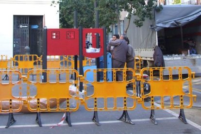 Imagen del nuevo punto de recreo infantil instalado en la calle Doctor Robert.