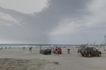 Imagen de archivo de la playa del Far de Vilanova.