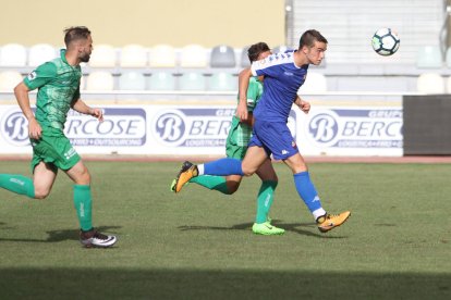 Carbonell, en el partit de pretemporada davant el Cornellà.