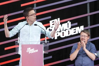 Errejón valora negativament els resultats d'Units Podem