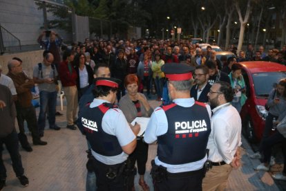 Imagen de archivo del 1-O en el colegio de la escuela Teresa Pàmies de Reus.